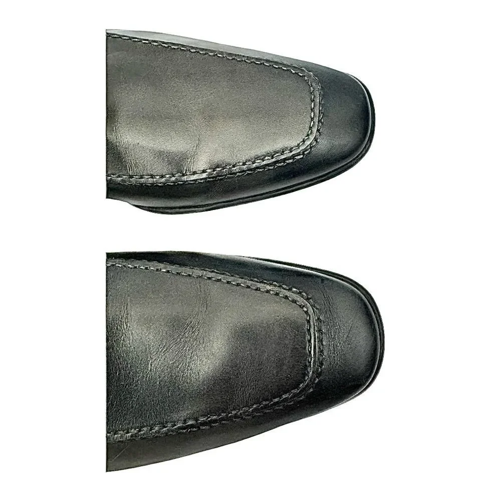 Magnanni Meruelo Penny Loafers Men’s 9.5 Catalux Grey Leather Slip-On Shoes